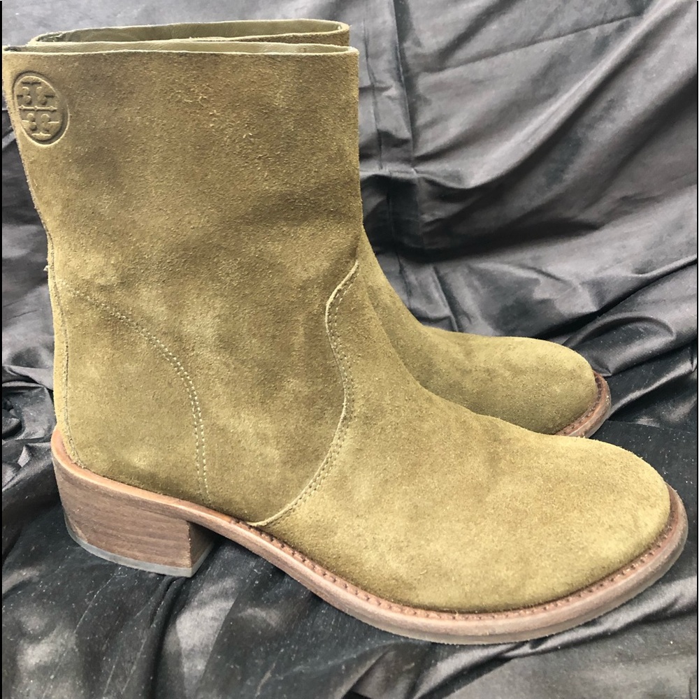Suede Tort Burch Boots